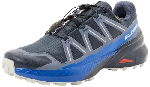 Salomon Men's Speedcross Peak GORE-TEX , Versatile Trail Running Shoes for Comfort, Perfect For Walking & Trail Running For Outdoors Adventures, Black, 11