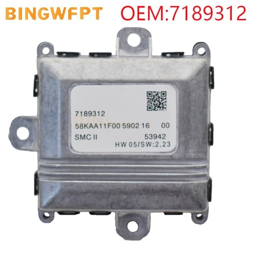 Module d'unité de commande d'entraînement adaptatif phare voiture 63127189312 - 2