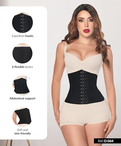 Image of Forma Tu Cuerpo Waist Trainer for Women, Fajas Colombianas, Hourglass Shape Faja Body Shaper, Waist Cincher for Women