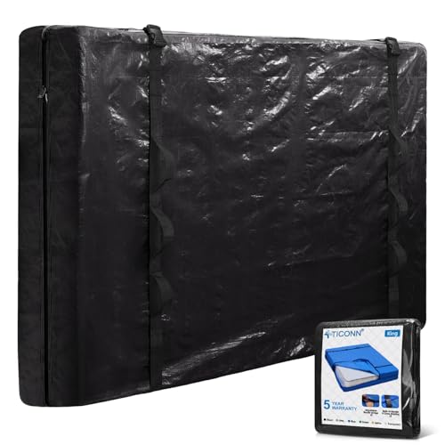 TICONN Mattress Bags for Moving, Heavy Duty King Mattress Cover...