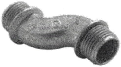 Bridgeport 1521-DC 3/4-Inch Offset Nipple, 10-Pack