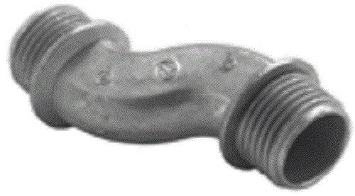 Bridgeport 1521-DC 3/4-Inch Offset Nipple, 10-Pack