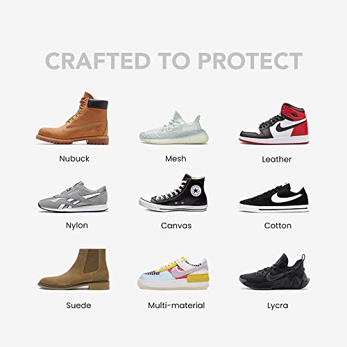 SHOEGR Shoe Protector Spray Invisible Water & Stain Repellent