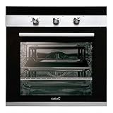 CATA CM 760 AS BK Horno multifunción, 2400 W, 50 litros, Acero Inoxidable, Negro