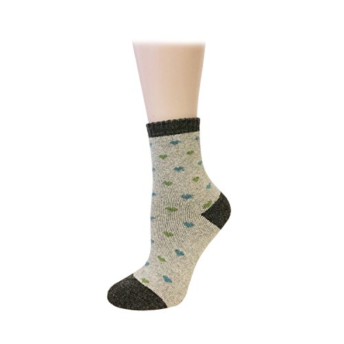 Image of Bowbear Women's 5-Pair Vintage Pattern Wool Socks