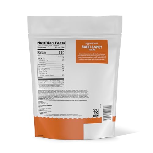 Image of Amazon Grocery, Trail Mix, Sweet & Spicy, 16 Oz