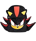 YTUNCGJA Cute Plush Cartoon Backpack for Boys and Girls-17 Inch Travel Rucksacks Book Bags With Adjustable Shoulder Straps-Black