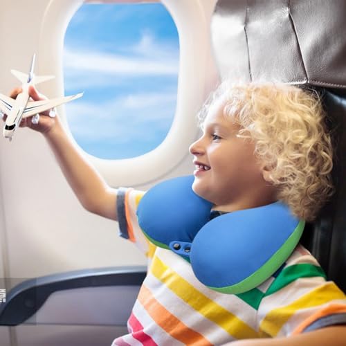 Set 2 Almohadas de viaje para niños de espuma viscoelástica miniatura 7