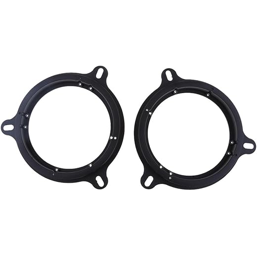 ATORSE 2Pieces 65 Inch Black Plastic Speaker Adapter Brack