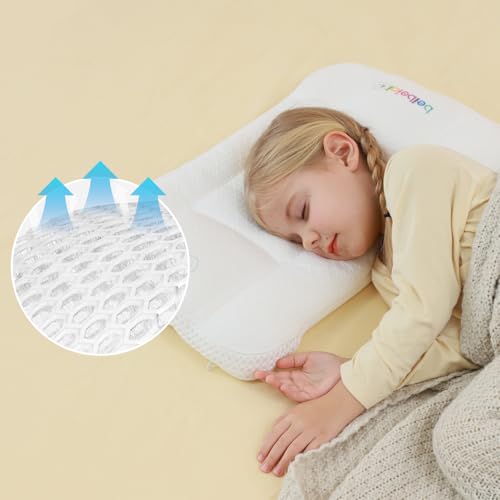 Image of Kids Pillow, Kids Pillows for Sleeping, Baby Pillow, Toddler Pillows, Baby Pillows for Sleeping for Newborn, Toddler Pillow 1-6 Year Old, Machine Washable (3-6 Years Old)