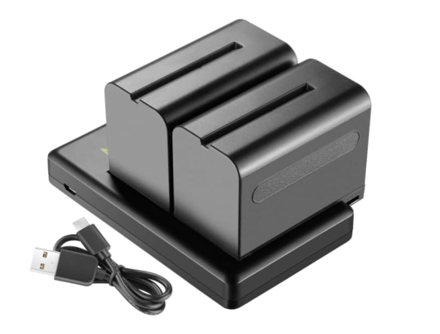 FOTOX Led Display Camera Battery Charger for Sony NP-550 Battery (B0CL496127) Amazon Price History, Amazon Price Tracker