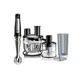 ブラウン ハンドブレンダー マルチクイック7 MQ7080XG 簡単操作 時短 離乳食 下ごしらえ スムージー スープ つぶす 混ぜる スライス せん切り きざむ みじん切り こねる 大根おろし 1台7役 ハイパワー400W ギフト プレゼント お手入れ簡単 食洗機 ドイツ設計 直感操作 1.5ℓフードプロセッサー 500mlチョッパー