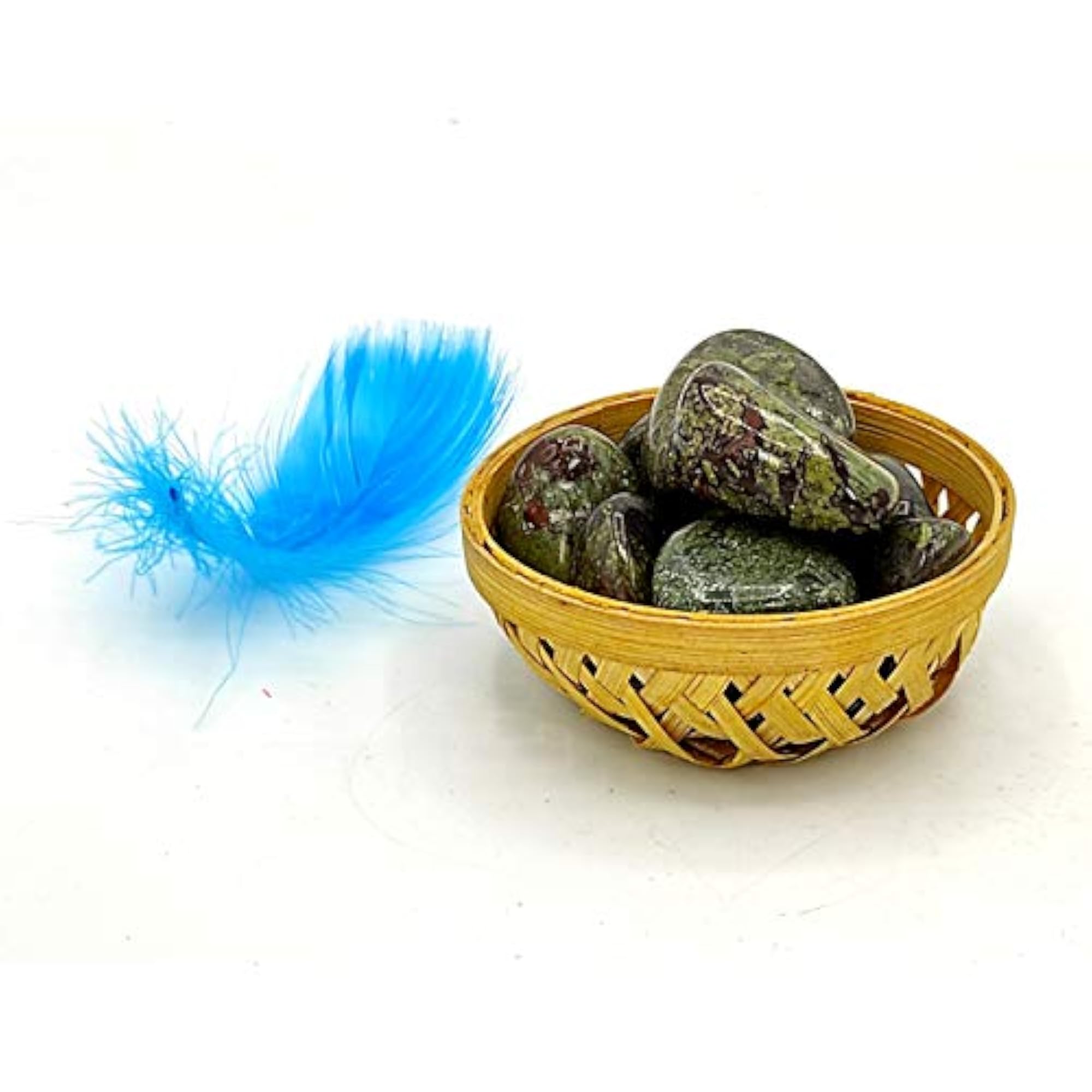 African Bloodstone Tumbled Stones for Powerful Healing