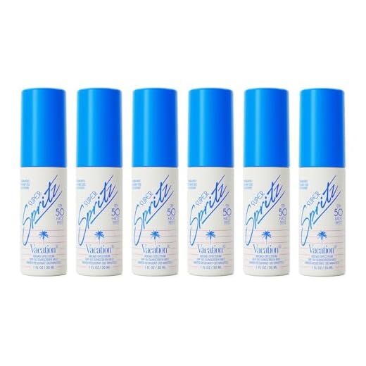 Can you bring suntan spray in luggage for plane Vacation Mini Super Spritz SPF 50 Face Spray