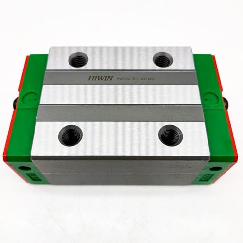 HIWIN Square Heavy Load Blocks HGH30CA Linear Carriage and Linear Rail is Available as CNC Part