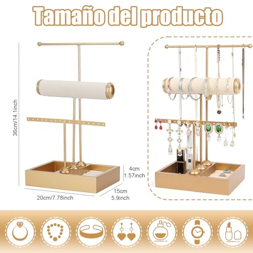Reviews de Organizadores de joyas - 5 favoritos. 2 Organizadores de joyas marca Occewoker (2)