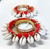 Iram Decorative Diya Tealight Candle Holder/Diwali Diya for Home Decoration Gota Patti Mix Colorful