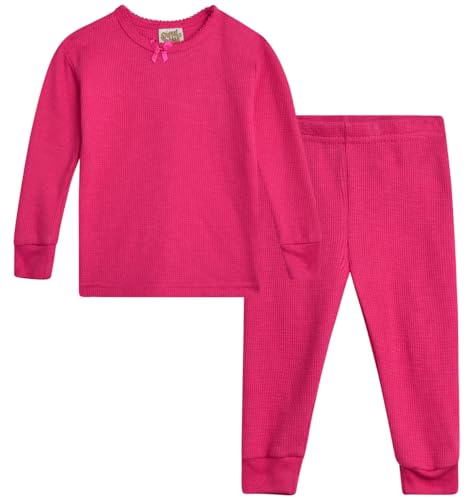 Sweet & Sassy Baby Girls' Thermal Underwear Set