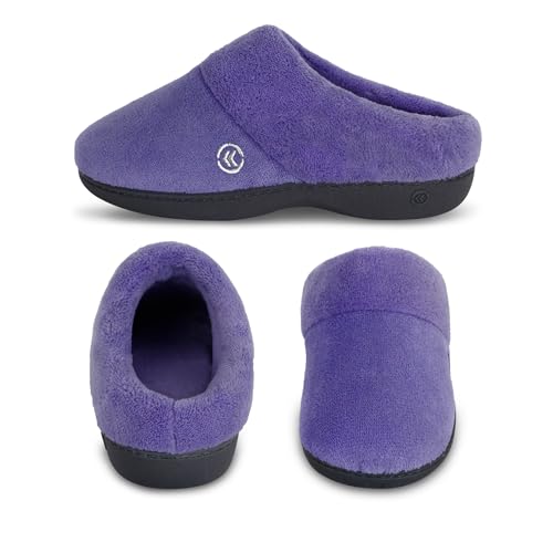 Image of isotoner womens Classic Clog Non-slip Memory Foam Slippers