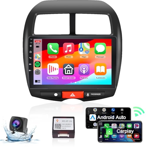 【2+64G】 Hodozzy Carplay Android Auto für Mitsubishi ASX 1/Citroen
