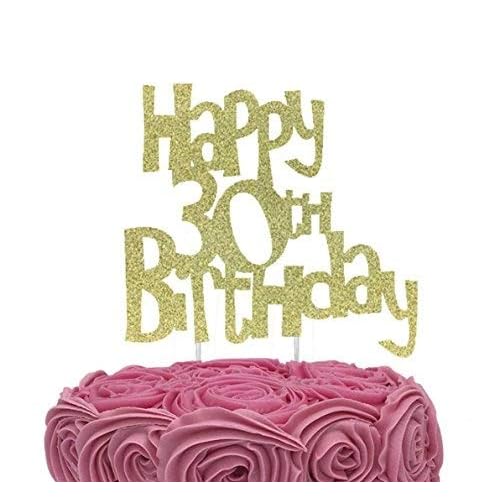 30th Cake Toppers Amazon.co.uk