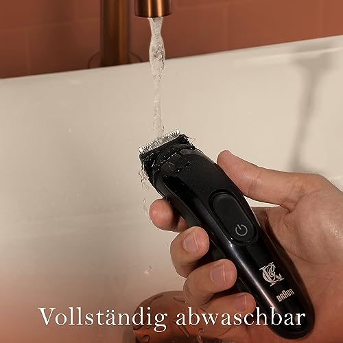 Bartschneider Gillette King C. für Herren, kabelloser Barttrimmer