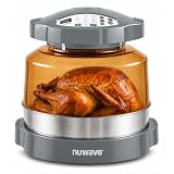 Nuwave Pro Plus 2 Countertop Infrared Oven with Stainless Steel Extender Ring, Triple Combo Cooking...