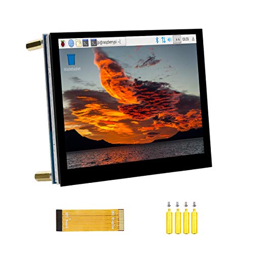Waveshare Compatible With Raspberry Pi Touchscreen 5Inch Dsi Lcd Touch Screen 800×480 Resolution Tft Lcd Display Monitor For Raspberry Pi Model 4B/3B+/3A+/3B/2B/B+/A+,Cm3/3+ #TOP25