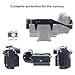 Anntery GH6 Cage for Panasonic Lumix GH6 Camera Full Cage with Non Slip Silicone Mat -A010