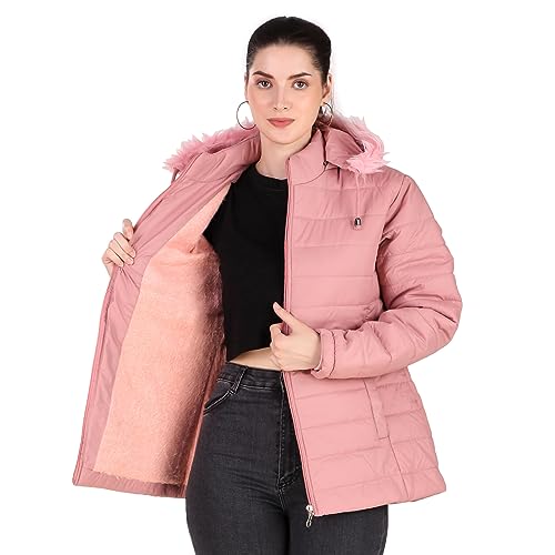 Image of Full Sleeve Solid Women Puffer Jacket