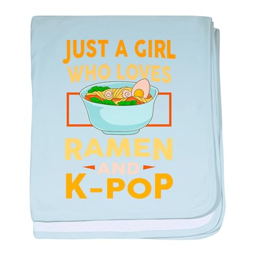 CafePress Ramen Lover K Pop Fanatic Foodie Funn Baby Blanket, Super Soft Newborn Swaddle