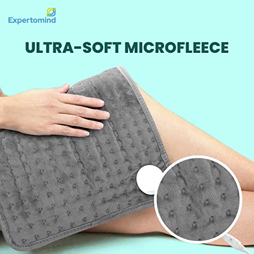 Image of Large Heating Pad for Back Pain, period cramps, knee pain relief, shoulder pain, legs /plus size orthopedic dynamic heater for therapy, hot electric Heating pad for pain relief