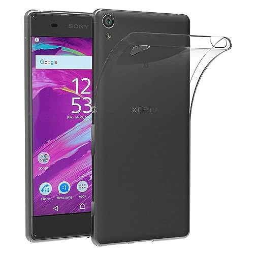 ebestStar - Funda para Sony Xperia XA, XA Dual, Carcasa Silicona Transparente, Capa Protectora TPU Antigolpes, Slim Ultra Fina, Transparente