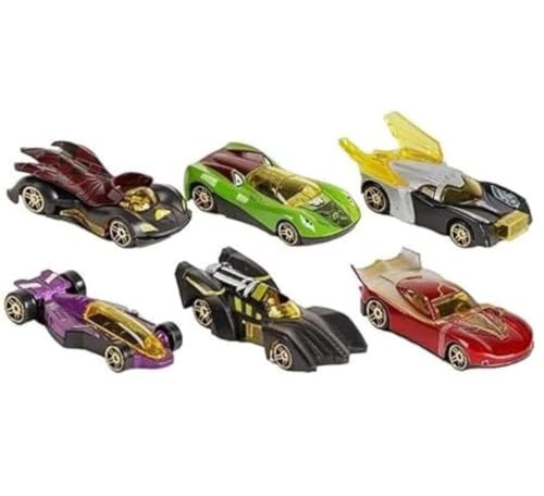 Image of Galaxy Hi-Tech Super Hero Metal Cars 6 Pcs Vehicles, Racing Cars Play Set for Toddlers,Boys Die-Cast Car Set, Cake Decorations Topper Birthday Gift Movie Vehicle Small Racing Car for Kids