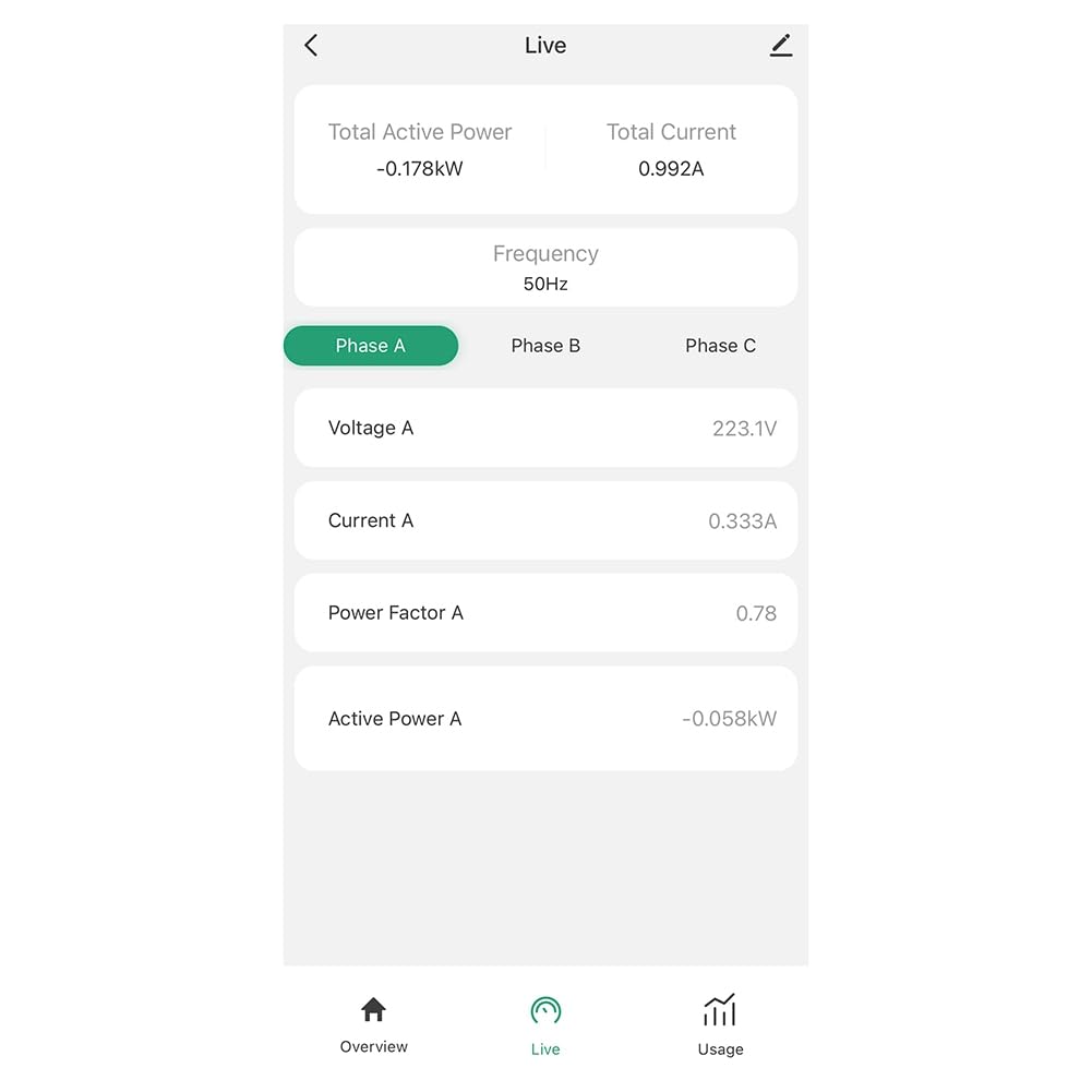 Tuya Life - Medidor de energía WiFi de 3 fases, 300 A, pinza de corriente, transformador de corriente, monitoreo y grabación del consumo de larga duración