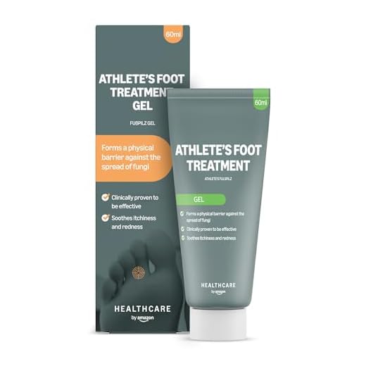 Amazon Basic Care Gel para el tratamiento del pie de atleta, 60ml