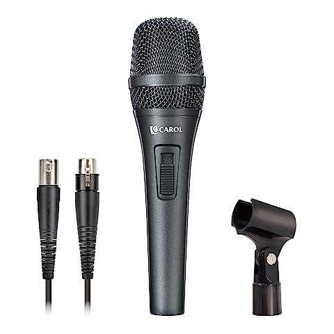 CAROL AC-910S Vocal Microphone with Noise Cancellation Cover