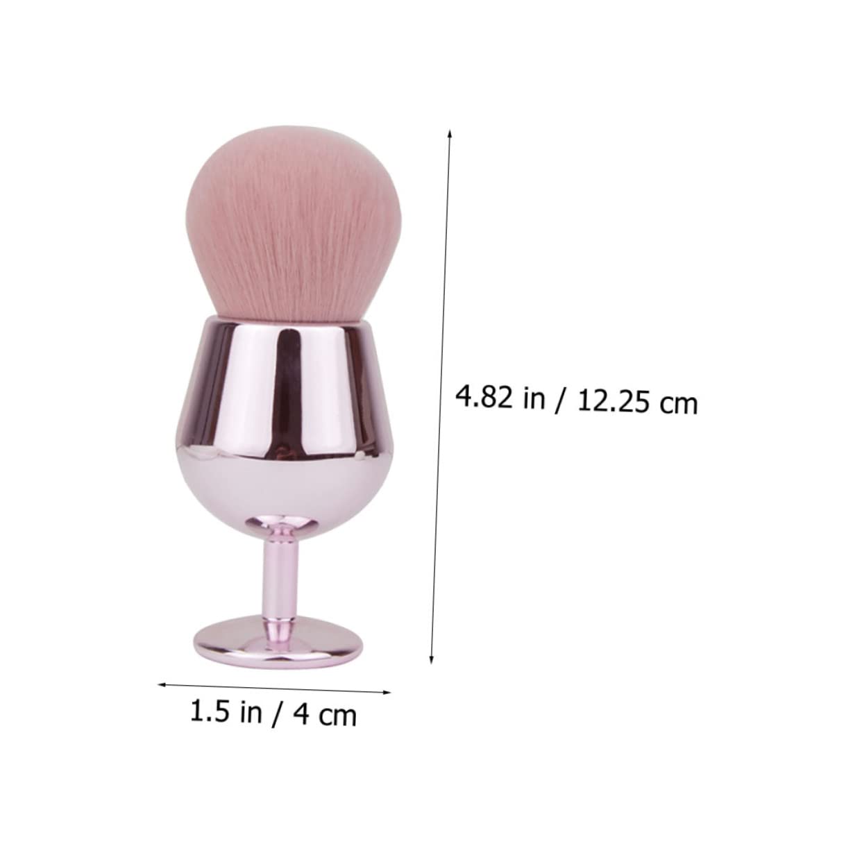 HAKIDZEL Foundation Blush Brush Set Makeup Tool for Women Synthetic Fiber for Contouring Highlighting