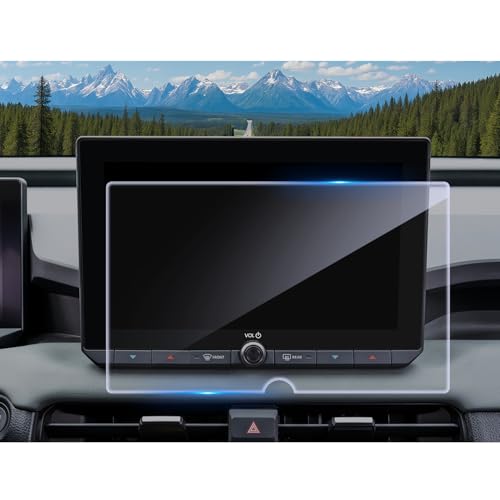 Image of CDEFG 2026 RAV4 Screen Protector for 2026 Toyota RAV4 10.5-inch Touchscreen (LE /SE /XLE Premium /Woodland),Tempered Glass 10.5 inch 2026 RAV4 Hybrid Accessories 9H HD Clear