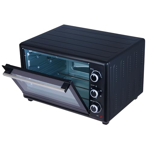 Miniatura 9 de Optimumx - Minihorno 60 L, Con Recirculación, 2200 W, Pincho Giratorio , Color Antracita