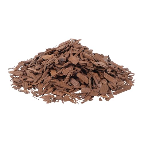 Homoyoyo Virutas de Roble Francés 100 G para Potenciar Aroma y Sabor Vino Casero y Ahumar Carne Barbacoa, Virutas de Madera Tostadas para Vinicultores