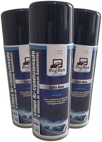 Higienizador de Ar Condicionado Automotivo RogBen, Ação Granada, ...
