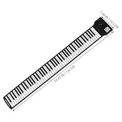 Vaguelly 88 Rouleaux Piano 88 Touches Roulées à La Main Clavier De Piano Clavier Électronique Pliable Piano Portatif Piano Électronique Portatif Piano Roulé à La Main Black Gel De Silice - Les Beatles, Paul McCartney, John Lennon, RIngo Starr, George Harrison Vaguelly 88 Rouleaux Piano 88 Touches Roulées à La Main Clavier De Piano Clavier Électronique Pliable Piano Portatif Piano Électronique Portatif Piano Roulé à La Main Black Gel De Silice – Image 2