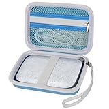 Case Compatible with HP Sprocket Select Portable/ 2nd Edition Instant Photo Printer, Travel Carrying Organizer Holder Fits for Zink Photo Paper, USB Cable and More Accessories (Box Only) (Blue)