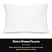 Beckham Hotel Collection Luxury White Down Feather Pillow (2-Pack) - Premium 100%...