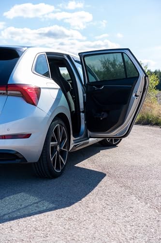 CAR SHADES zestaw (tylne drzwi boczne) kompatybilny z Skoda Scala HB 5-drzwiowy 2019- (2-częściowy) - niestandardowe osłony przeciwsłoneczne do samochodów