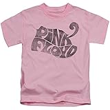 Pink Floyd Pink Logo Unisex Youth Juvenile T-Shirt for Girls and Boys, Small (4)