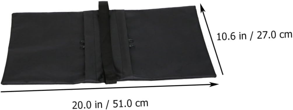Veemoon 2pcs Heavy Duty Sandbags with Double Zippers for Stabilizing Lighting Equipment and Durable for Outdoor Use for Photography and Canopy Weights