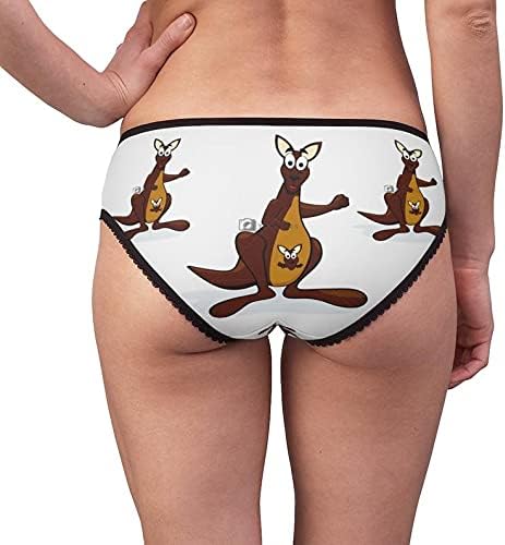 Kangaroo Panties, Kangaroo Underwear, Briefs, Cotton Briefs, Funny Underwear, Panties For Women