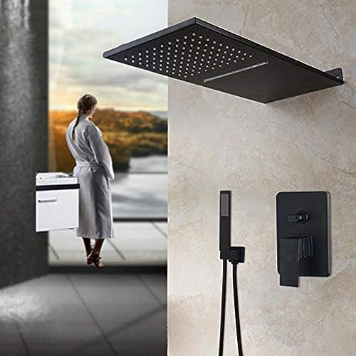 Ensemble de robinets de douche cascade et pluie pour une ambiance spa à la maison